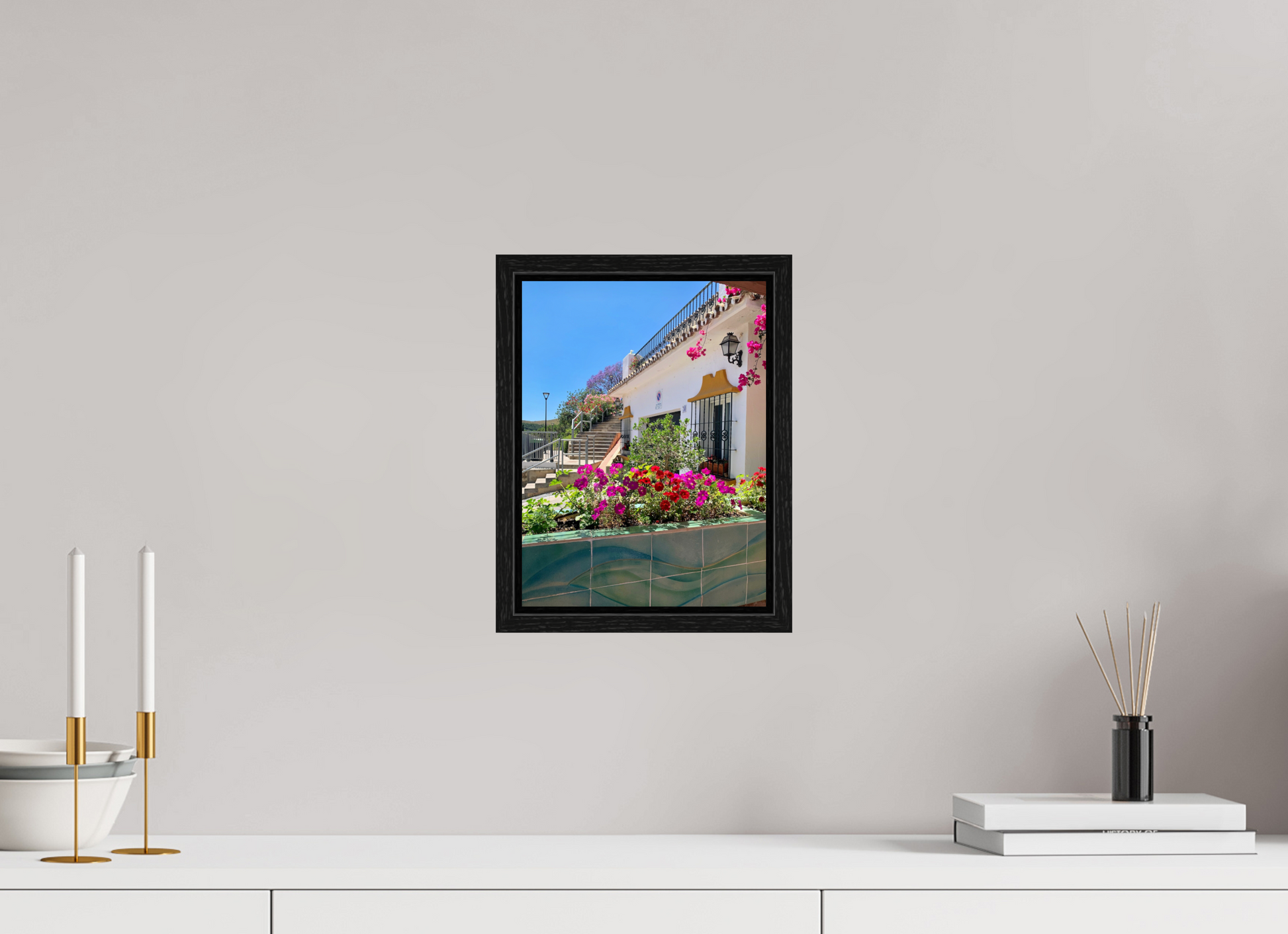 21 x 28 cm, Floater Frame Pretty Benehavis Spain