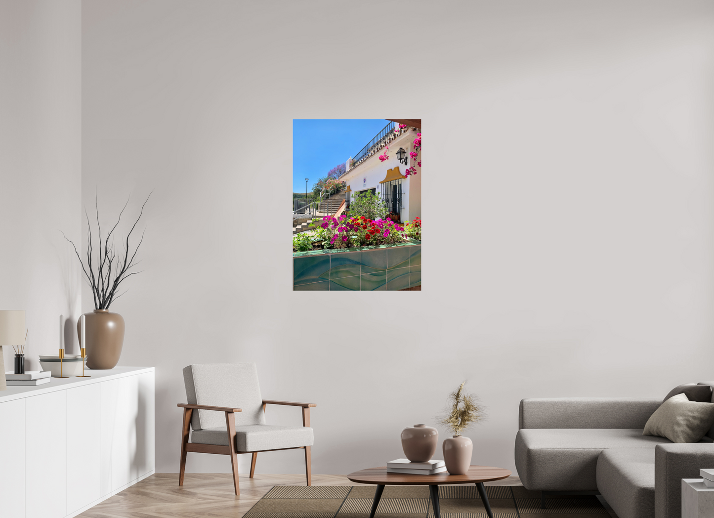 75 x 100 cm, Photo Print Under Acrylic Glass Pretty Benhavis Spain