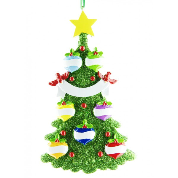 Green Christmas Tree Family 7