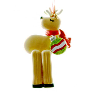 Reindeer & Ornament