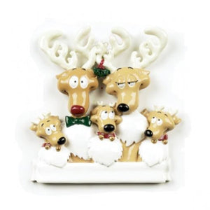 Reindeer Family of 5